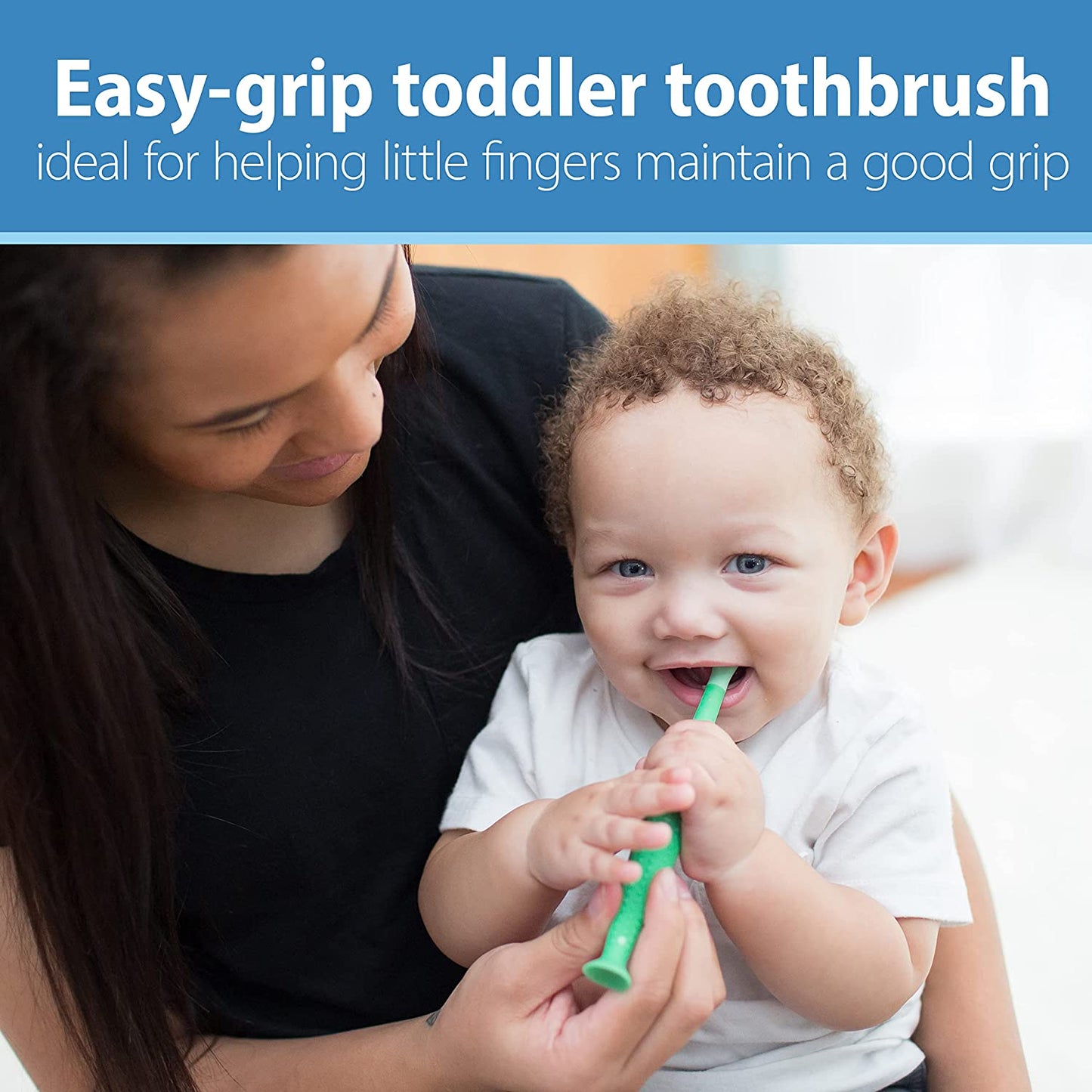 Baby and Toddler Toothbrush, Crocodile 1-Pack