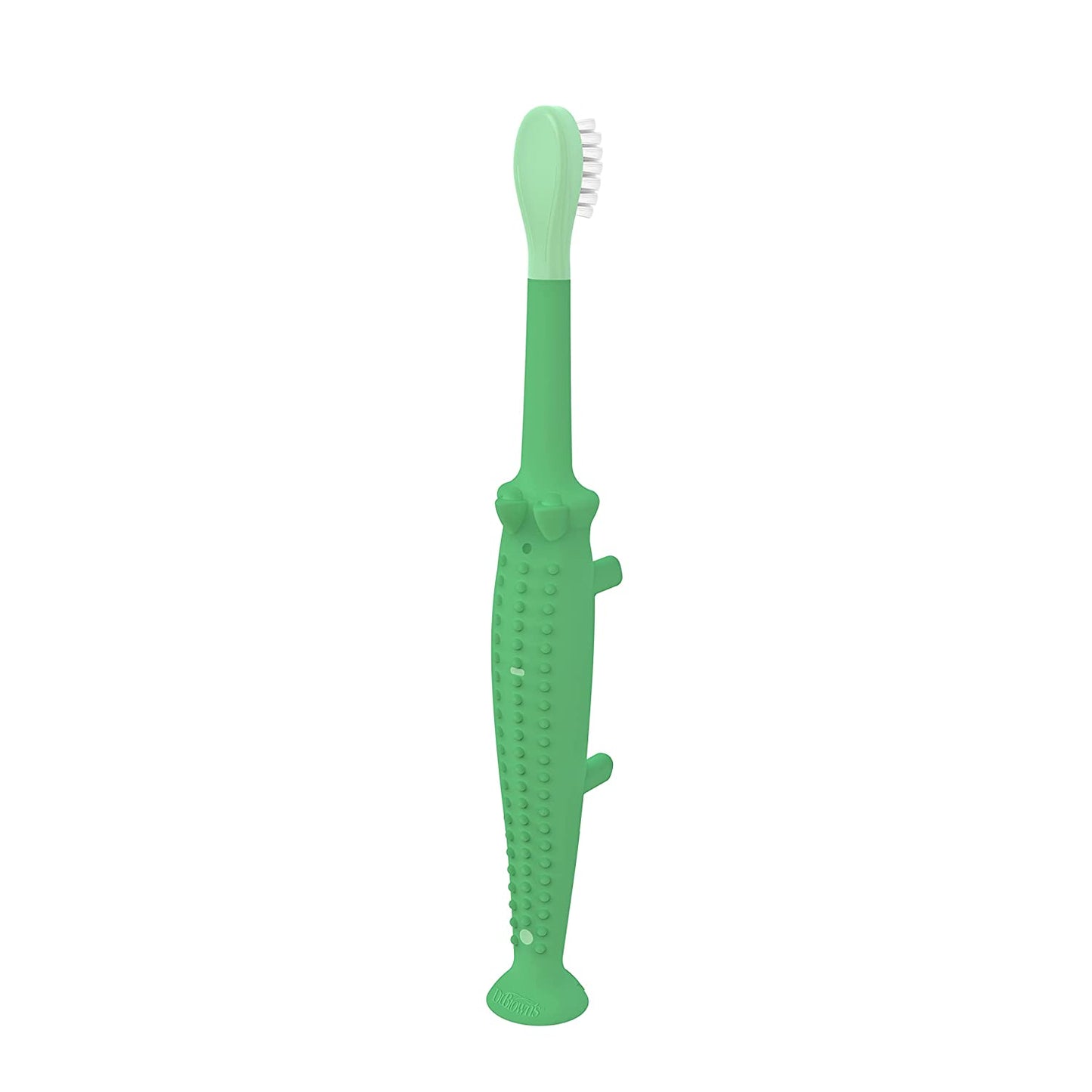 Baby and Toddler Toothbrush, Crocodile 1-Pack