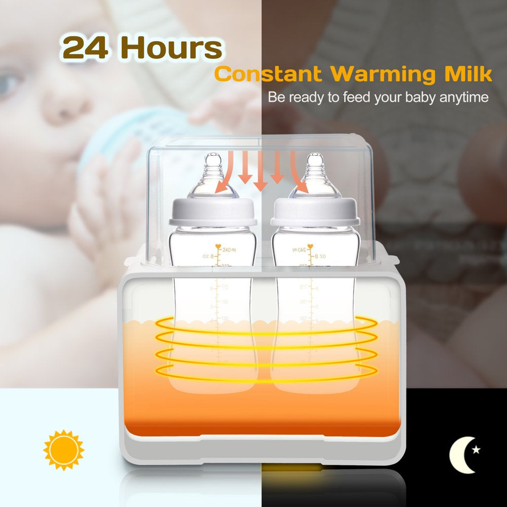 Baby Bottle Warmer - White