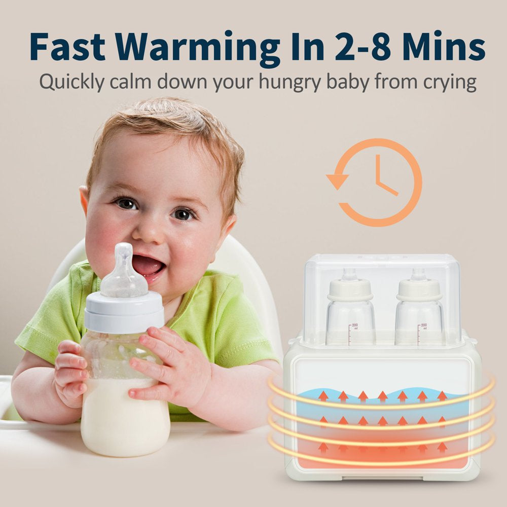 Baby Bottle Warmer - White