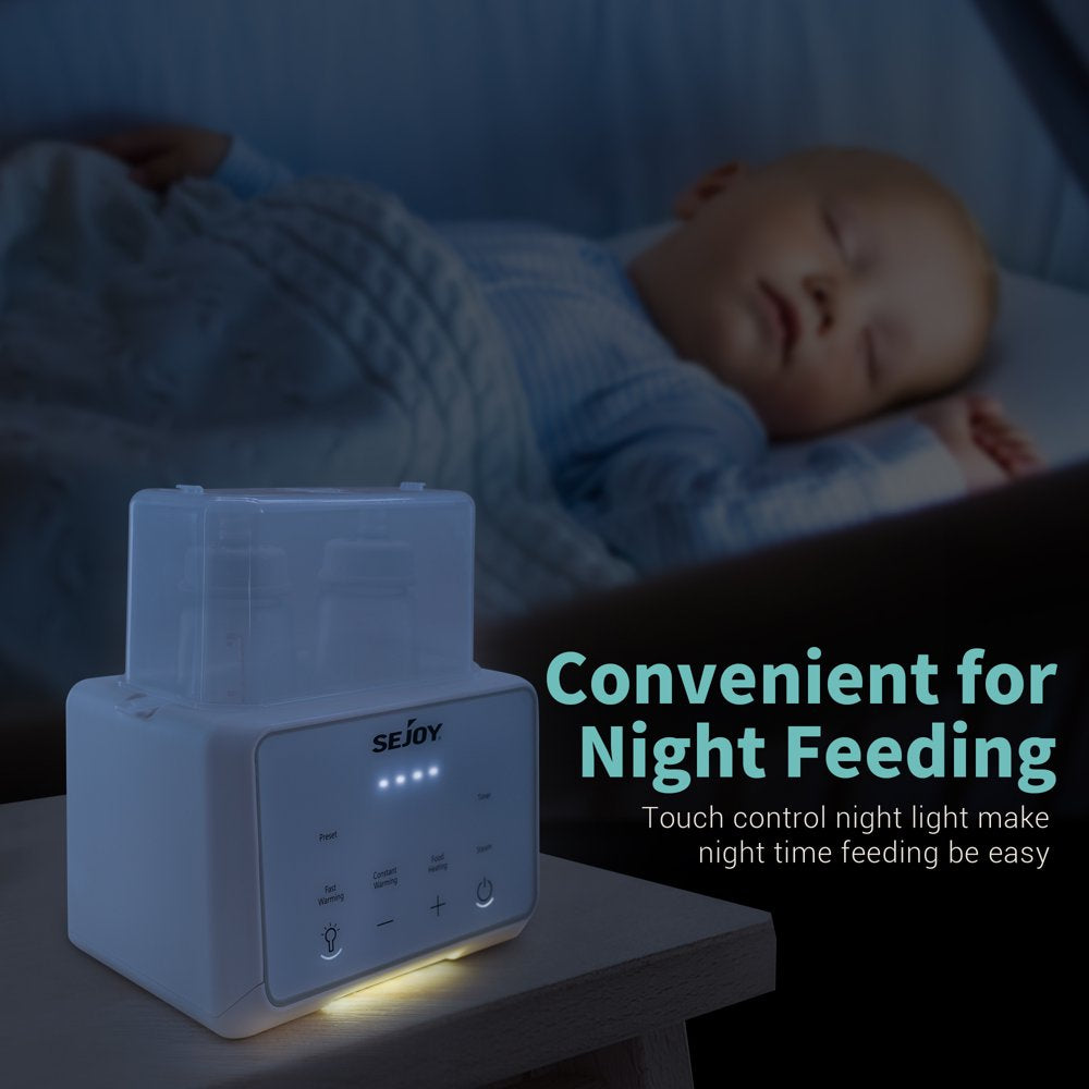 Baby Bottle Warmer - White