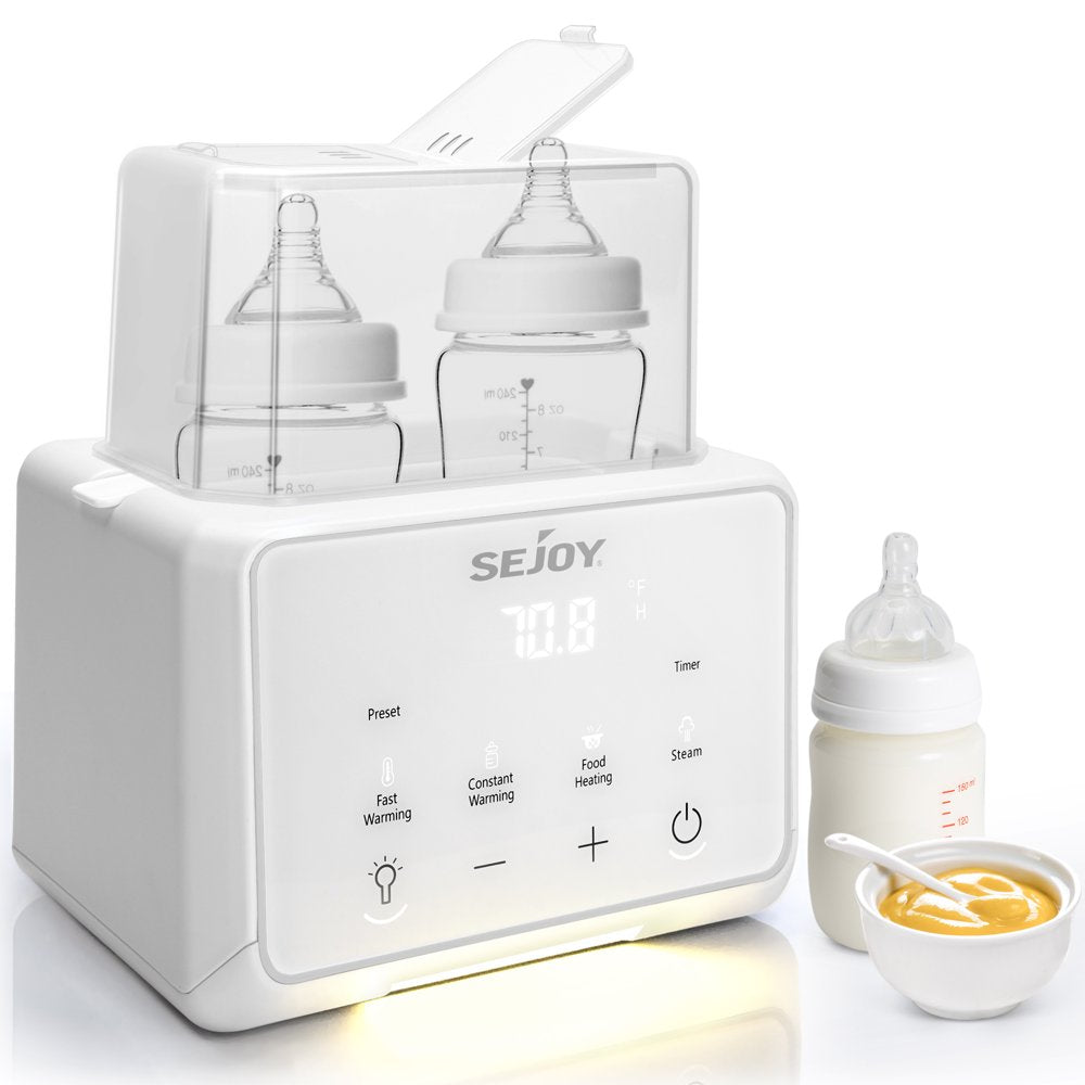 Baby Bottle Warmer - White