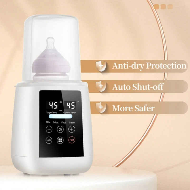 6 in 1 Baby Bottle Warmer with Timer & Temperature