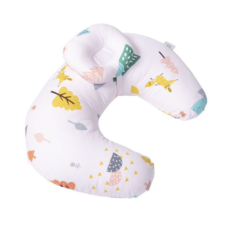 2Pcs/Set Baby Nursing Pillows Maternity Baby Breastfeeding Pillow Infant U-Shaped Newborn Cotton Feeding Waist Cushion