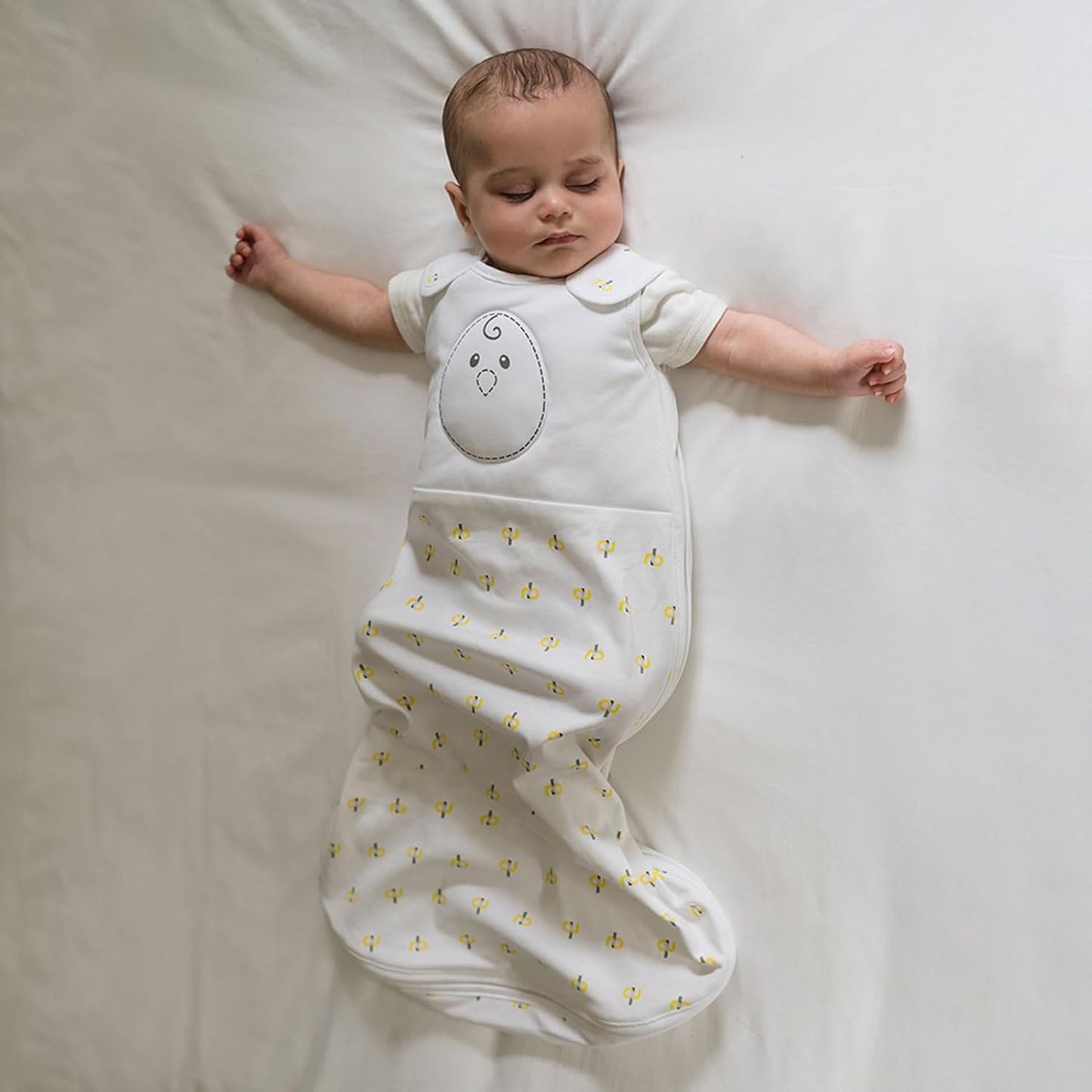 Zen Sack® Classic Gently Weighted Sleep Sack, 0-24M, Infant Swaddle Transition, Aids Self-Soothing 