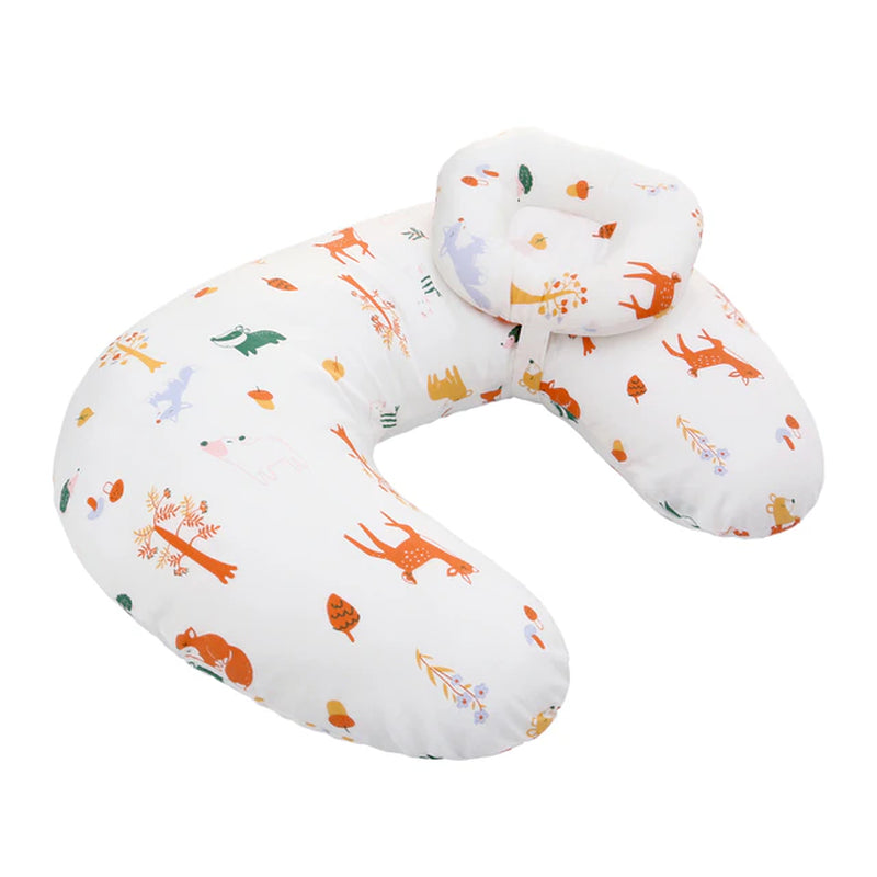 2Pcs/Set Baby Nursing Pillows Maternity Baby Breastfeeding Pillow Infant U-Shaped Newborn Cotton Feeding Waist Cushion