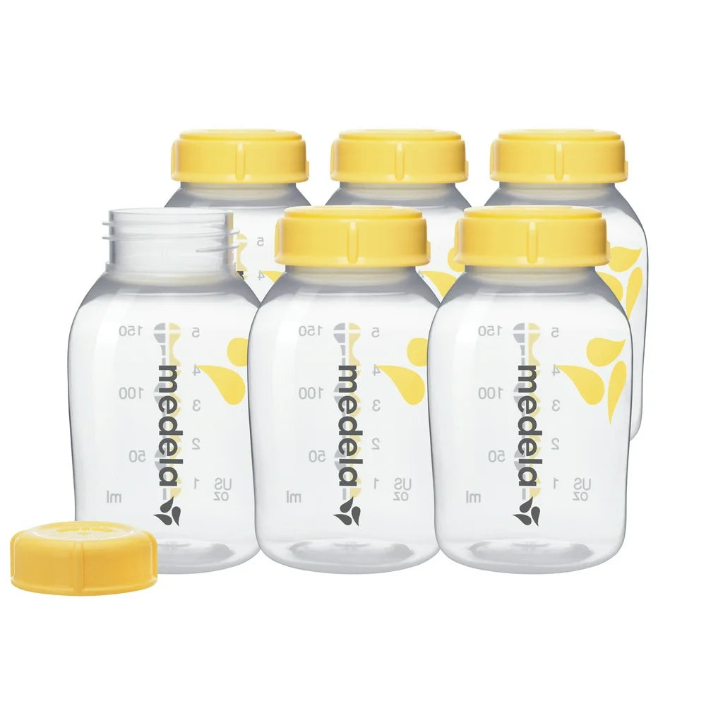 Breast Milk Storage Bottles, 6-Pack, 5 Oz.