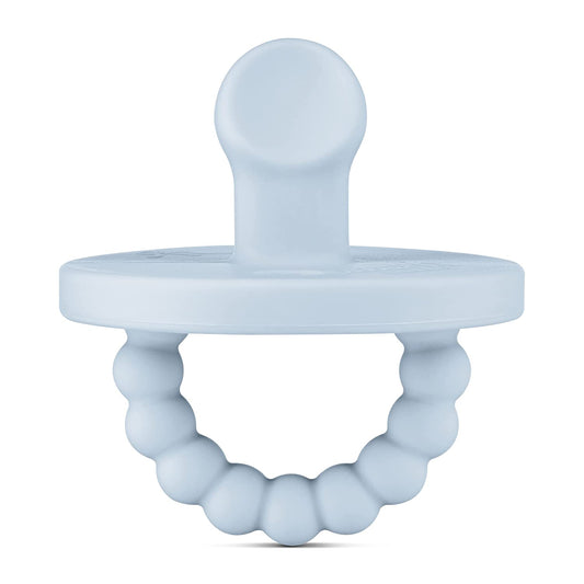 Cutie PAT Pacifier Teether (Slant, Blue)