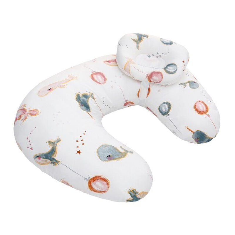 2Pcs/Set Baby Nursing Pillows Maternity Baby Breastfeeding Pillow Infant U-Shaped Newborn Cotton Feeding Waist Cushion