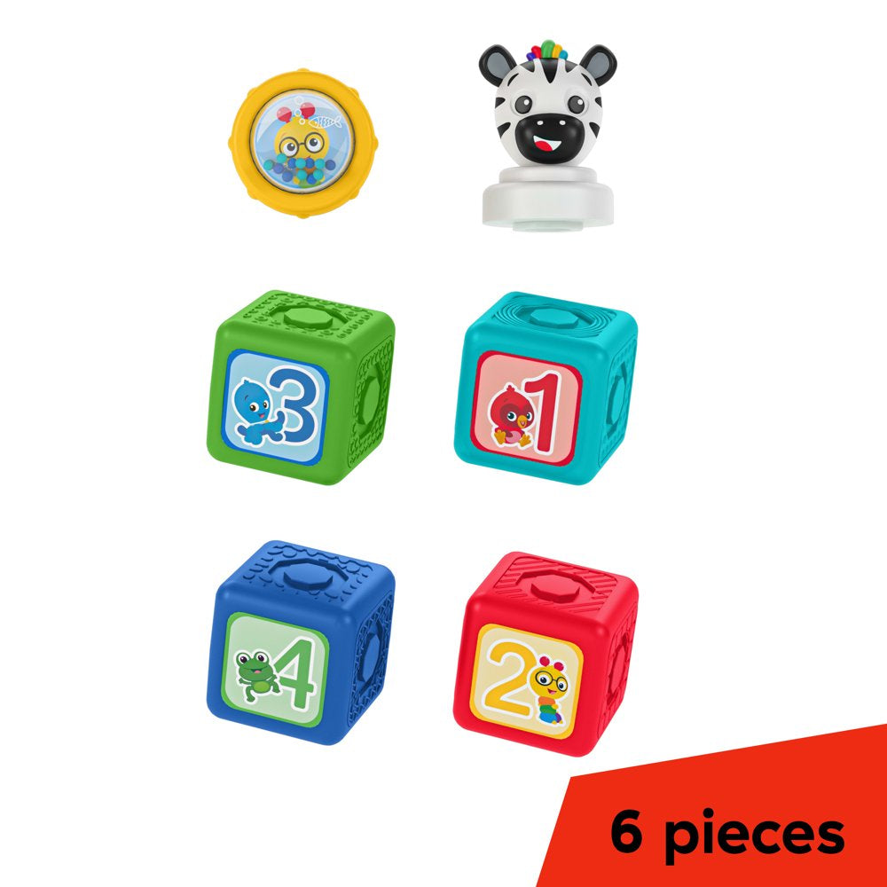 Connectables 6-Piece Magnetic Activity Building Blocks