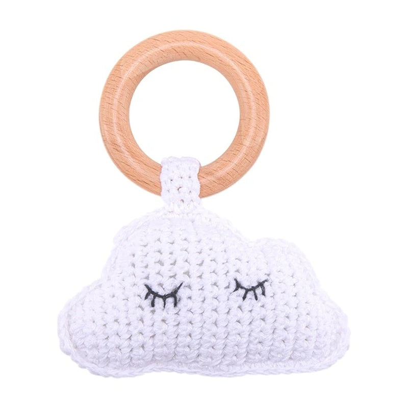 Wooden Newborn Baby Toy - 1Pc