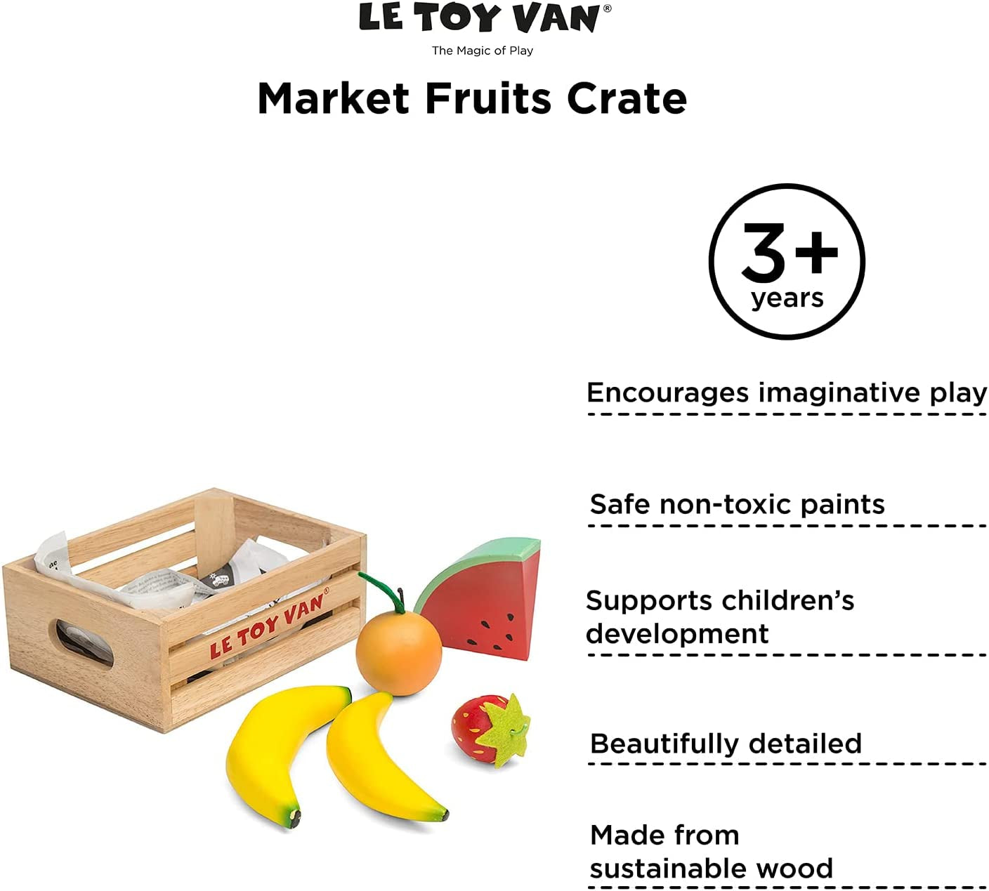 Honeybake Collection Fruits '5 a Day' Food Crate