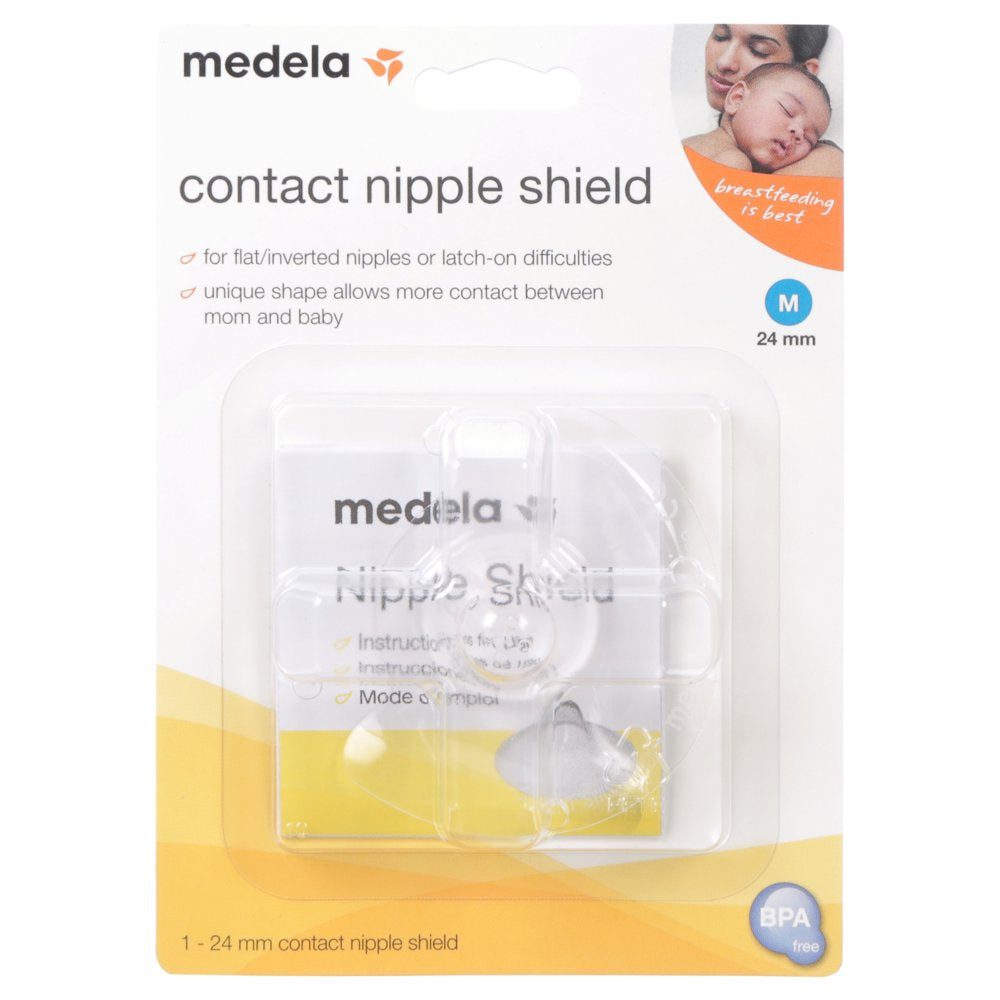 Contact Nipple Shields, 24mm. 1 Pack